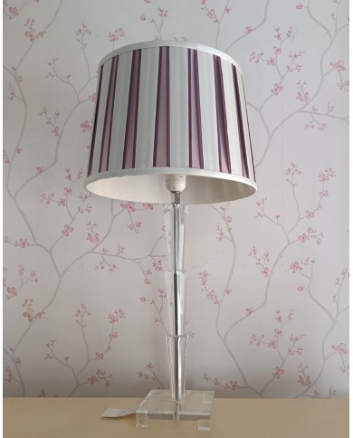 Καπέλο φωτιστικού Αmethyst stripe Laura Ashley