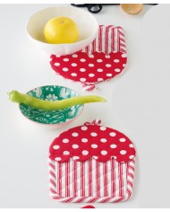 Πιάστρες κουζίνας σετ 2 τμχ Cup Cake KENTIA