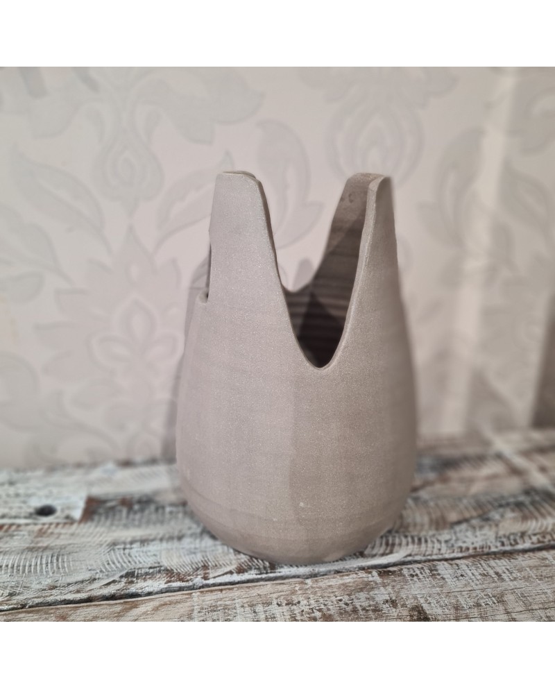 Vase Handle Ceramic Beige Jolipa