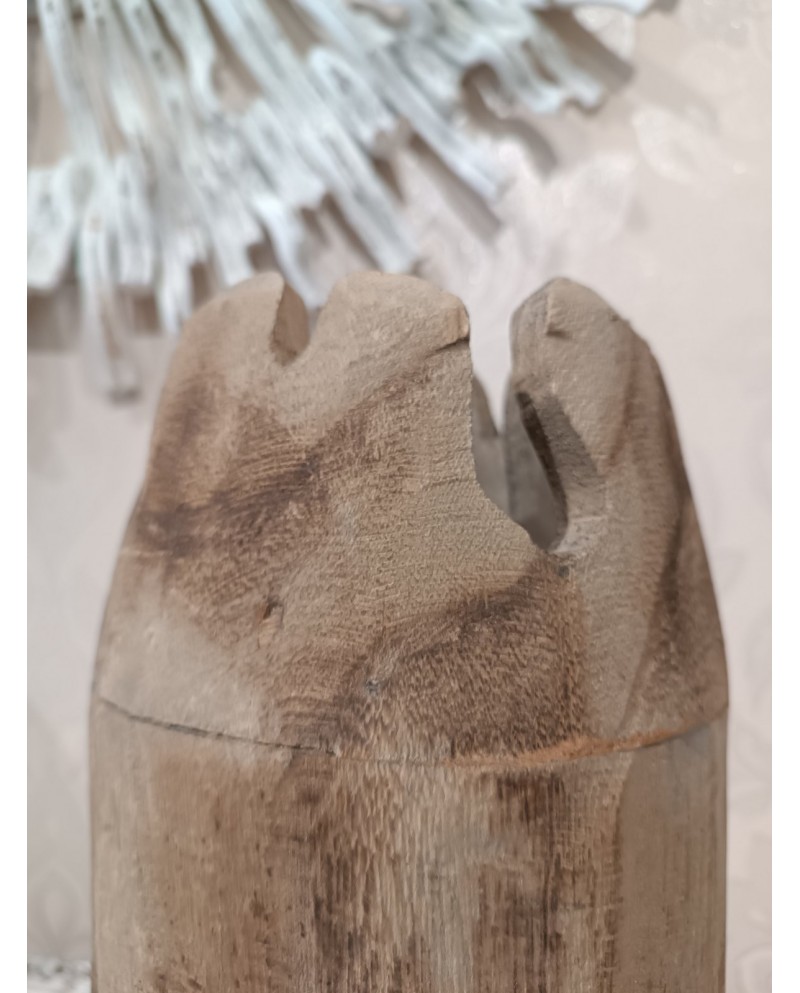 Vase Wood Natural Jolipa