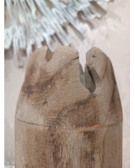 Vase Wood Natural Jolipa