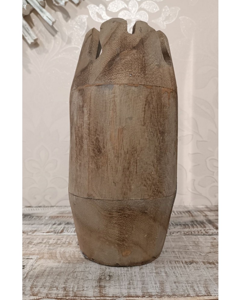 Vase Wood Natural Jolipa