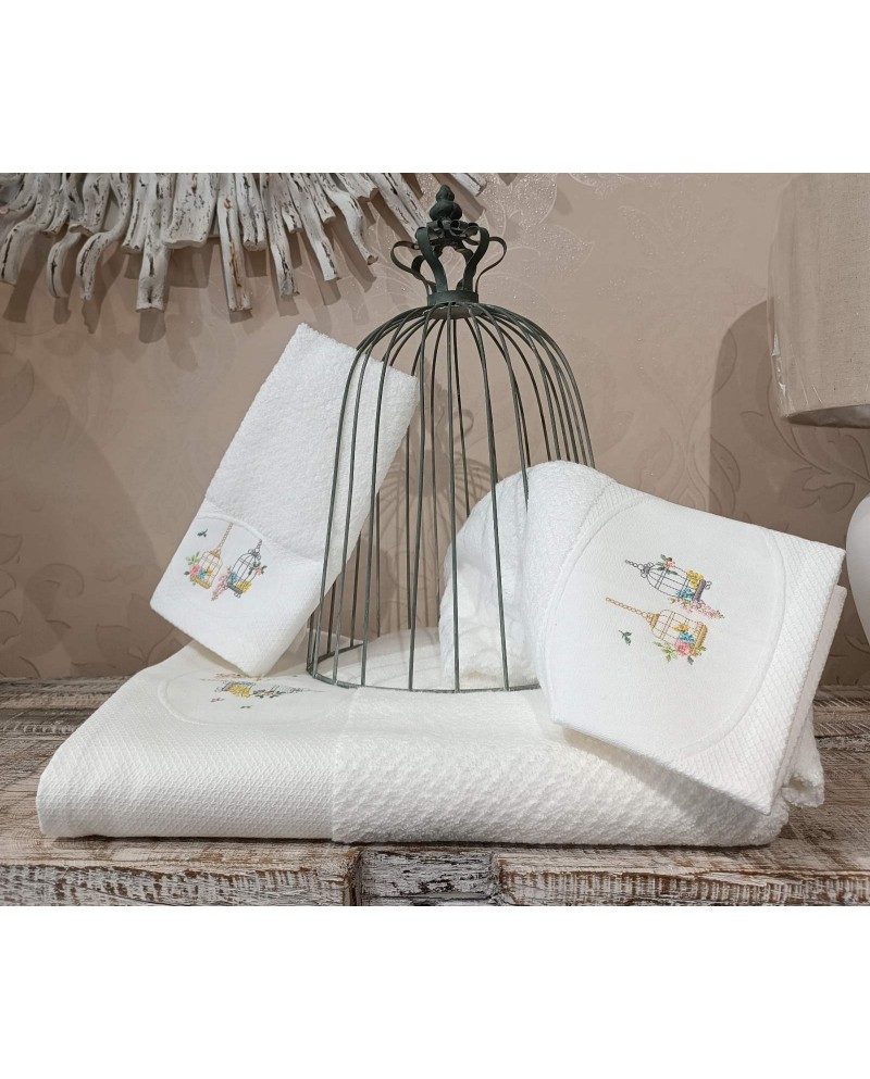 Πετσέτες σετ 3 τμχ Made in Portugal