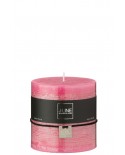 Cylinder Candle Pink 64h Jolipa