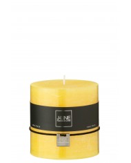 Cylinder Candle Yellow 64h Jolipa