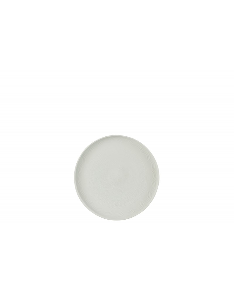 Tray Round Classic Iron White S Jolipa