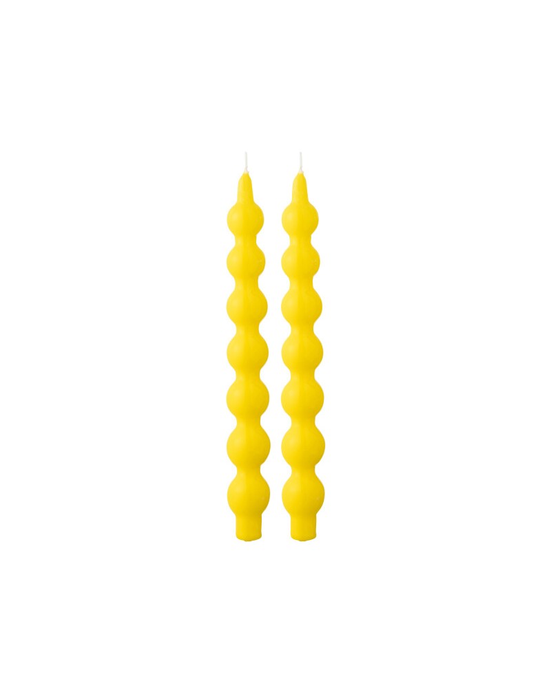 Box Of 2 Candle Gourd Fluo Yellow-5 Hours Jolipa
