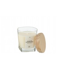 Scented Candle Square Window Wanderland Wax Transparent-29 Hours Jolipa