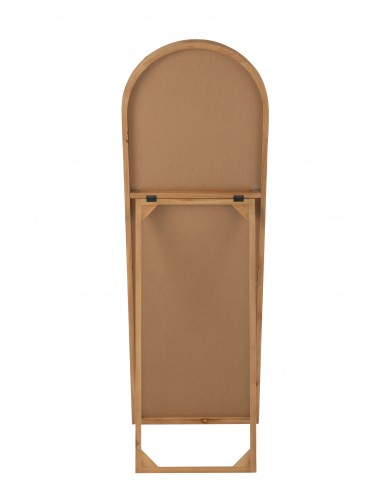 Mirror With Feet Mirror/Fir Wood Natural Jolipa