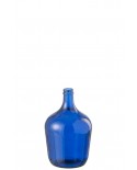 Vase Karaf Glass Blue Smal Jolipa