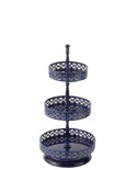 Cake Tray Nag Iron Blue Jolipa