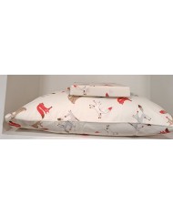 Παπλωματοθήκη μονή σετ 2 τμχ KENTIA