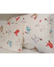 Παπλωματοθήκη μονή σετ 2 τμχ KENTIA