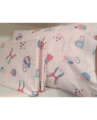 Παπλωματοθήκη μονή σετ 2 τμχ KENTIA