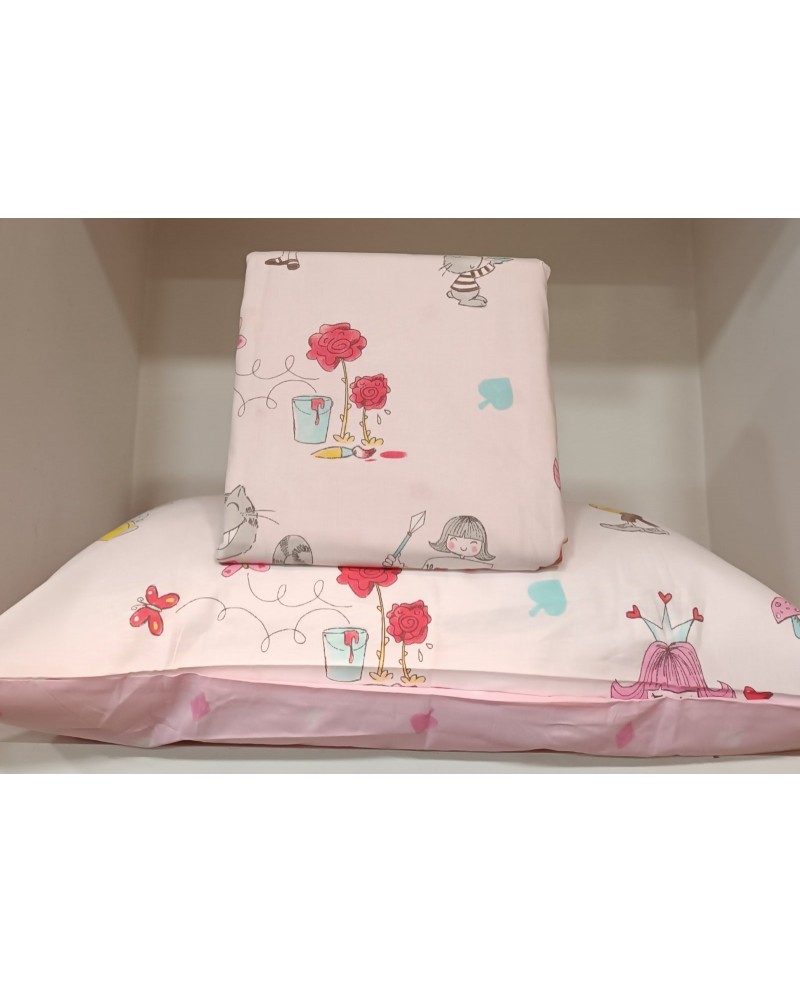 Παπλωματοθήκη μονή σετ 2 τμχ NEF-NEF