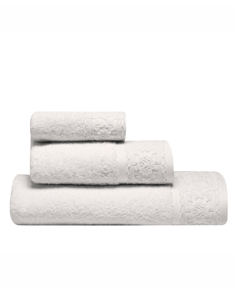 PAULINA  Πετσέτες προσώπου-σώματος-χεριών σετ 3 τμχ ΚΕΝΤΙΑ