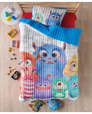 MOSTRO Κουβερτόριο Μονό σετ 2 τμχ ΚΕΝΤΙΑ