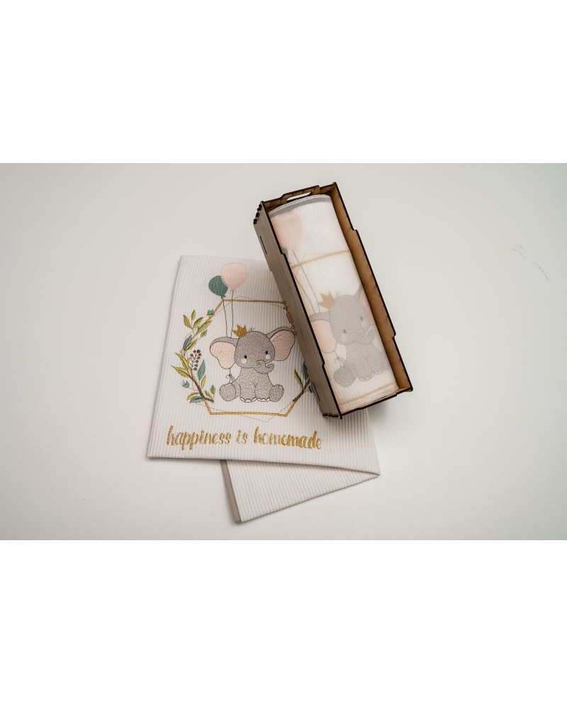 Κουβέρτα πικέ "DREAM BIG - ELEPHANT" Raison D' etre