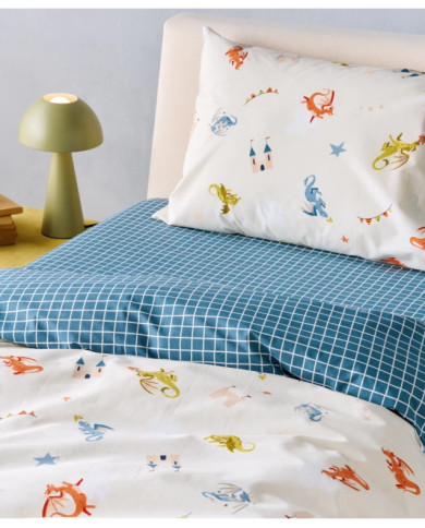 POLDO Παπλωματοθήκη σετ 2 τμχ ΚΕΝΤΙΑ