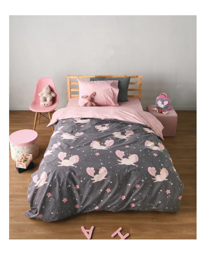 NYATI Παπλωματοθήκη Μονή σετ 2 τμχ ΚΕΝΤΙΑ