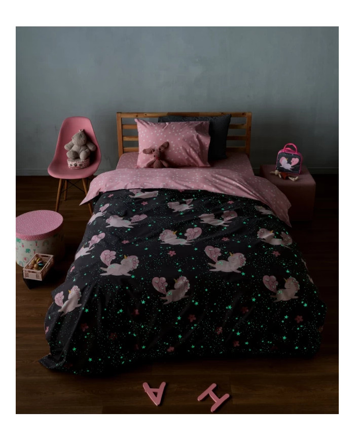 NYATI Παπλωματοθήκη Μονή σετ 2 τμχ ΚΕΝΤΙΑ