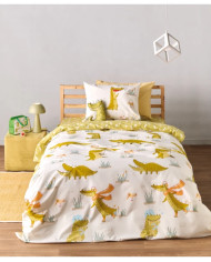 COCORDILO Παπλωματοθήκη Μονή σετ 2 τμχ ΚΕΝΤΙΑ