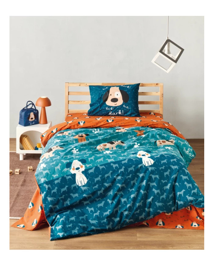 PONGO Παπλωματοθήκη Μονή σετ 2 τμχ ΚΕΝΤΙΑ