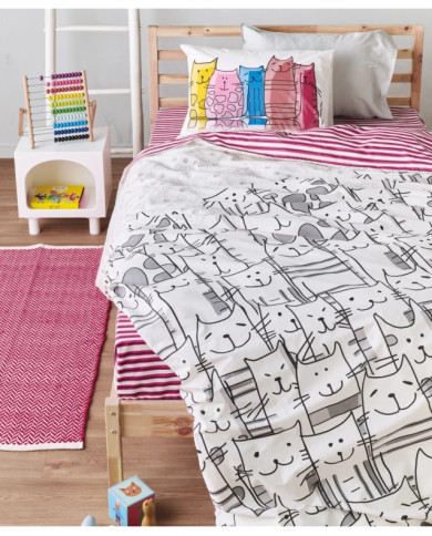 ZUZU Παπλωματοθήκη Μονή σετ 2 τμχ ΚΕΝΤΙΑ