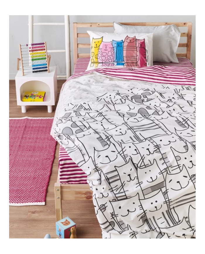 ZUZU Παπλωματοθήκη Μονή σετ 2 τμχ ΚΕΝΤΙΑ