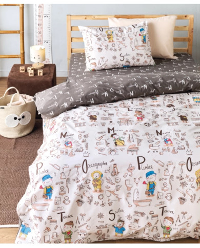 WALI Παπλωματοθήκη Μονή σετ 2 τμχ ΚΕΝΤΙΑ