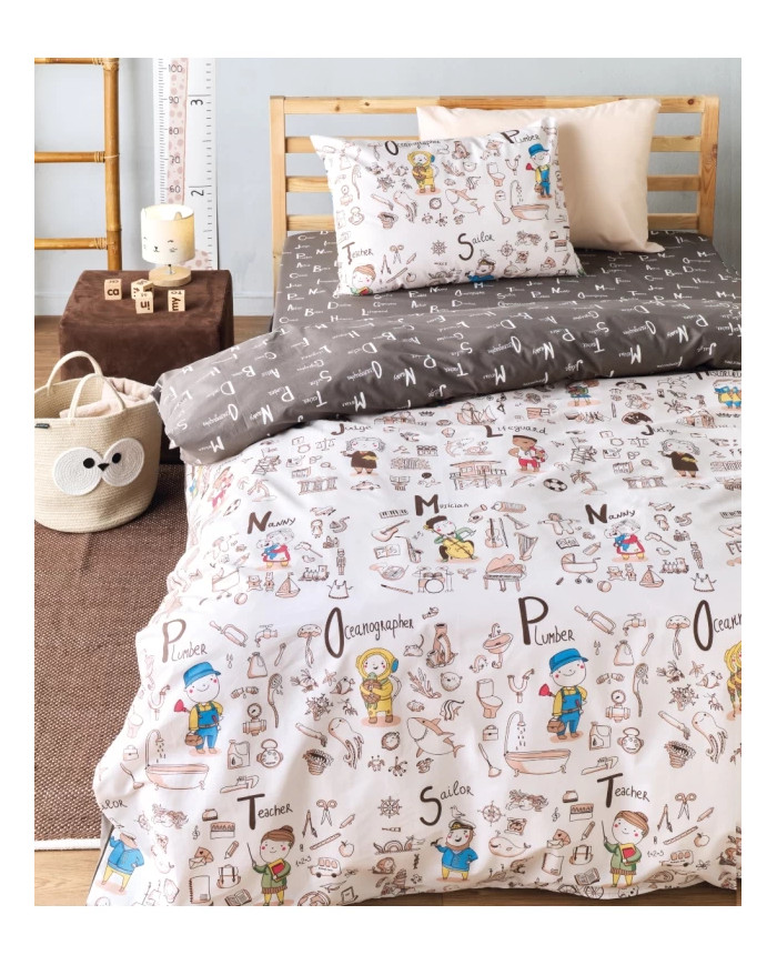 WALI Παπλωματοθήκη Μονή σετ 2 τμχ ΚΕΝΤΙΑ