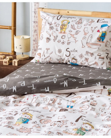 WALI Παπλωματοθήκη Μονή σετ 2 τμχ ΚΕΝΤΙΑ