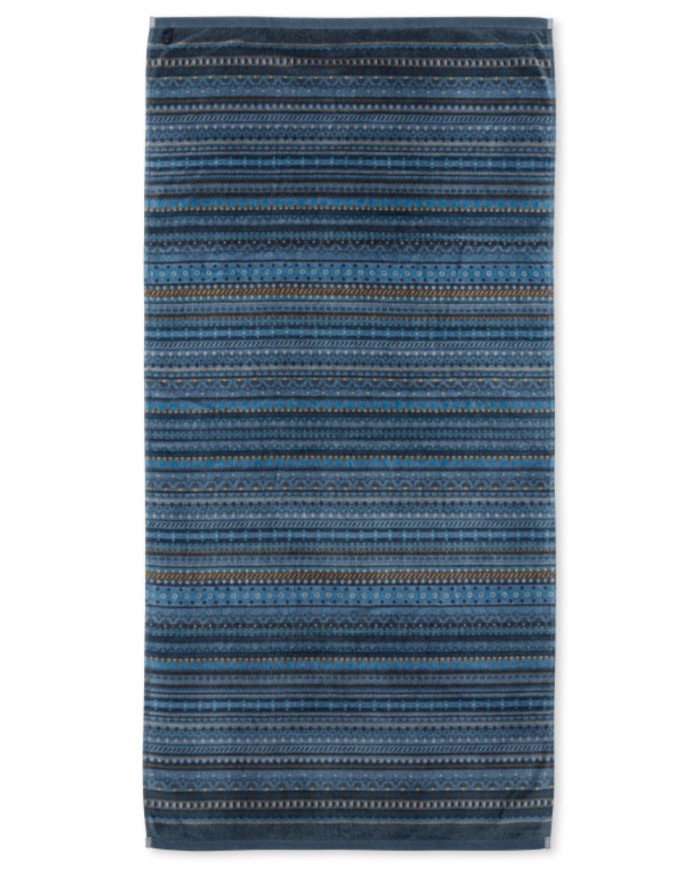 Πετσέτα σώματος Geometric Print Dark Blue PIP STUDIO