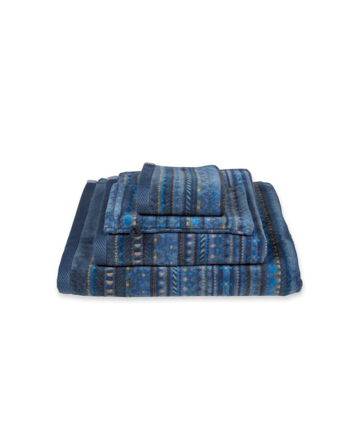 Πετσέτα χειρός Geometric Print Dark Blue PIP STUDIO
