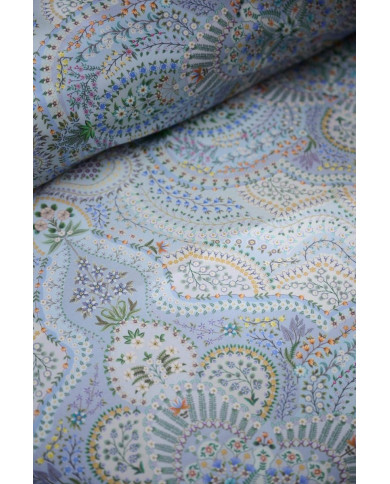 Παπλωματοθήκη Moon Flower Light Blue 3 τμχ PIP STUDIO