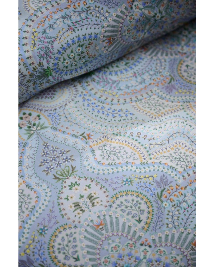 Παπλωματοθήκη Moon Flower Light Blue 3 τμχ PIP STUDIO