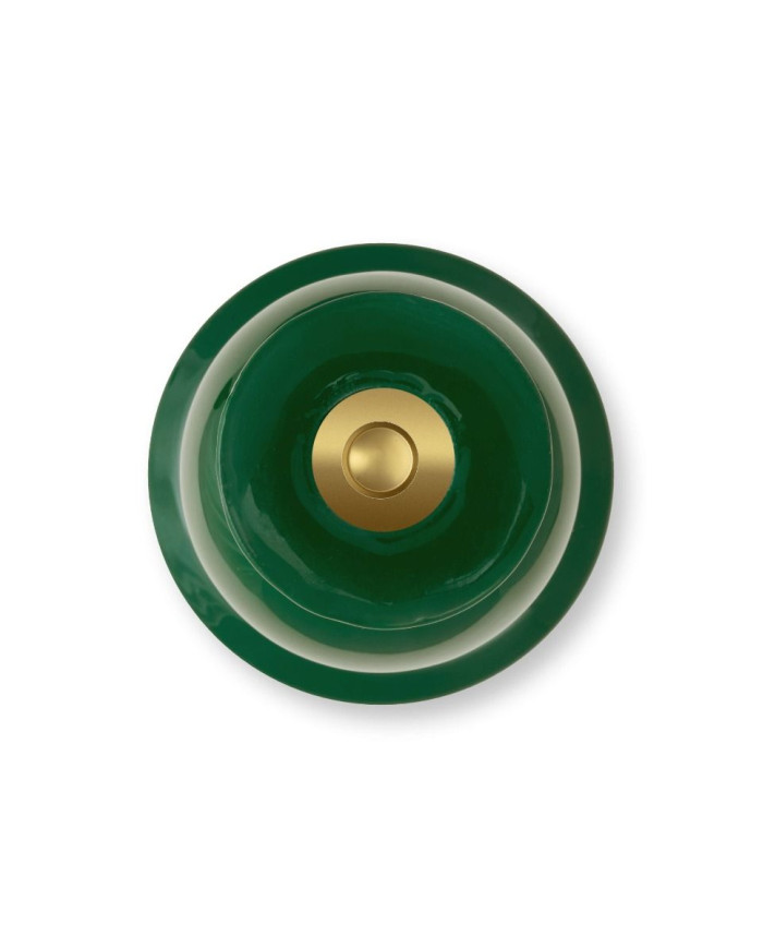 Candle Holder Metal Sphere Small Green 24cm PIP STUDIO