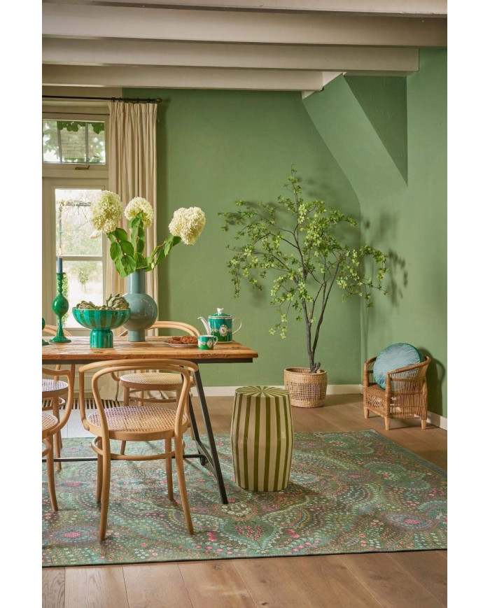 Candle Holder Metal Sphere Medium Green 37cm PIP STUDIO