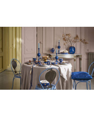 Candle Holder Metal Sphere Navy 37cm PIP STUDIO