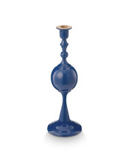 Candle Holder Metal Sphere Navy 37cm PIP STUDIO