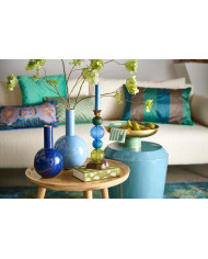 Vase Metal Dark Blue 26cm PIP STUDIO