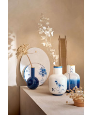 Vase Metal Dark Blue 26cm PIP STUDIO