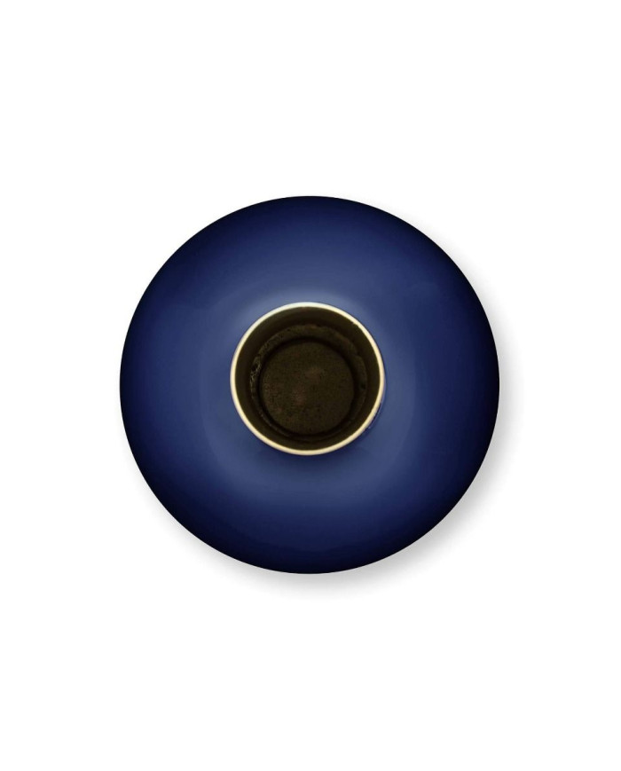 Vase Metal Dark Blue 26cm PIP STUDIO