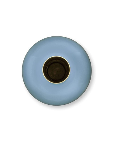 Vase Metal Light Blue 33cm PIP STUDIO