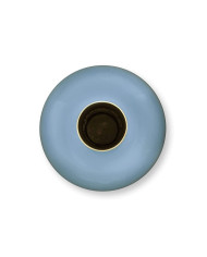 Vase Metal Light Blue 33cm PIP STUDIO