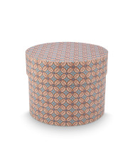 Box Round Blooming Tales Blue-Khaki set 3 Pip Studio