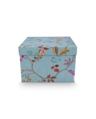 Box Square Blooming Tales Blue-Khaki set 2 Pip Studio
