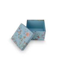 Box Square Blooming Tales Blue-Khaki set 2 Pip Studio