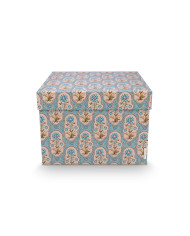 Box Square Blooming Tales Blue-Khaki set 2 Pip Studio