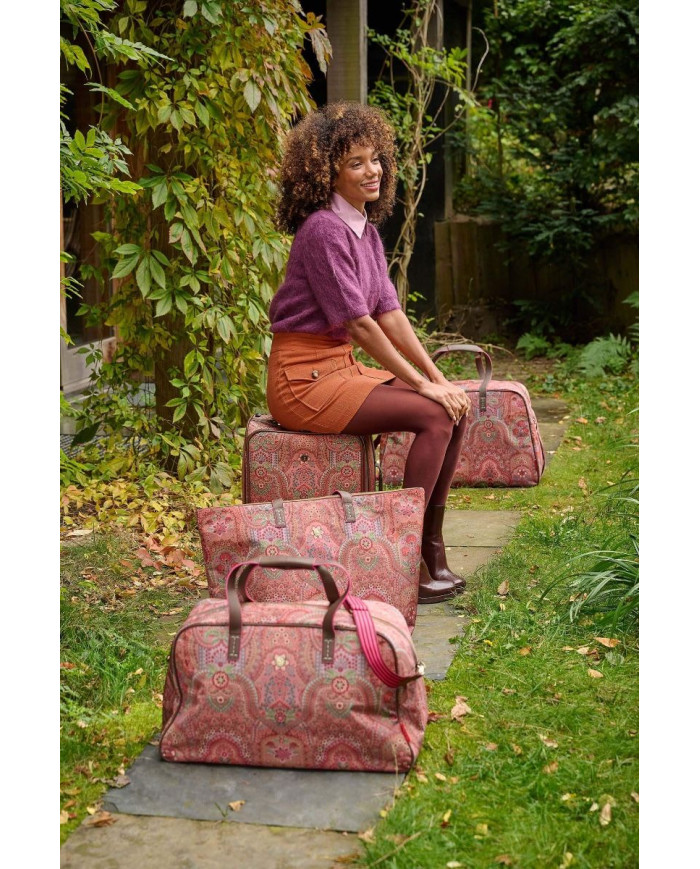 Weekend Bag Tovy Large Jabali Red Pip Studio